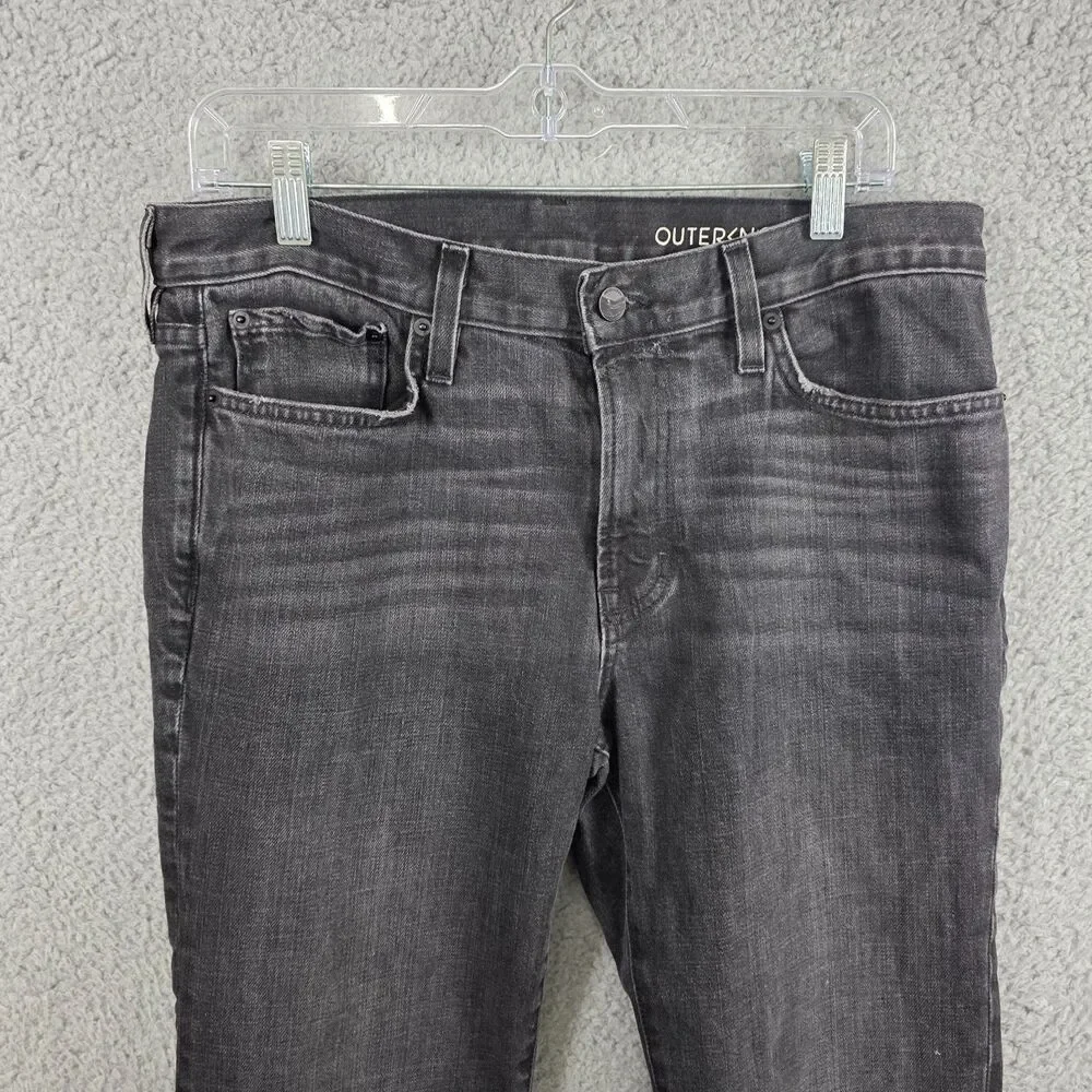 OUTERKNOWN SEA Jeans Black Drifter Tapered Fit Organic Mens 32x30